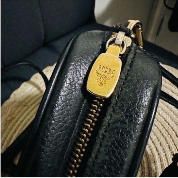 MCM Leather Camera Bag Authentic - Picture 6 of 9